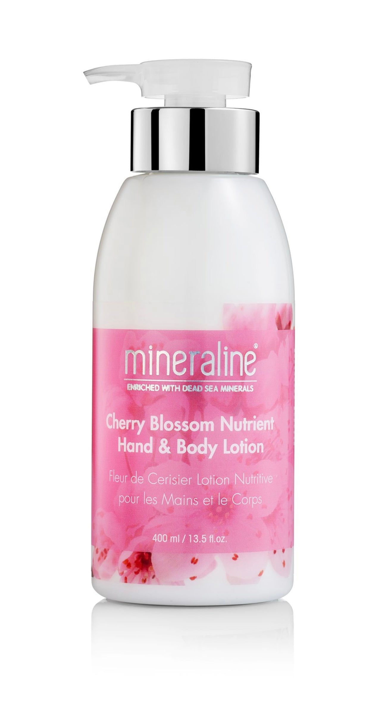 Cherry Blossom Nutrient Hand & Body Lotion | كريم مغذي لليدين والجسم برائحة زهرة الكرز