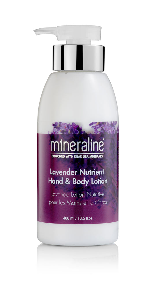 Lavender Orange Nutrient Hand & Body Lotion | ⁨كريم مغذي لليدين والجسم برائحة الخزامى (لافندر) ⁩